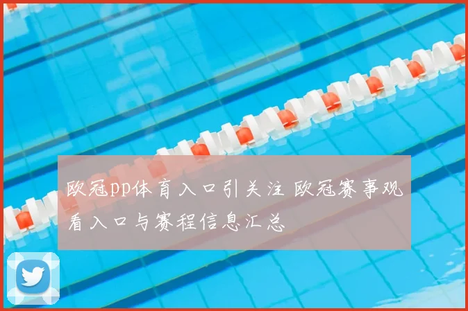 欧冠pp体育入口引关注 欧冠赛事观看入口与赛程信息汇总